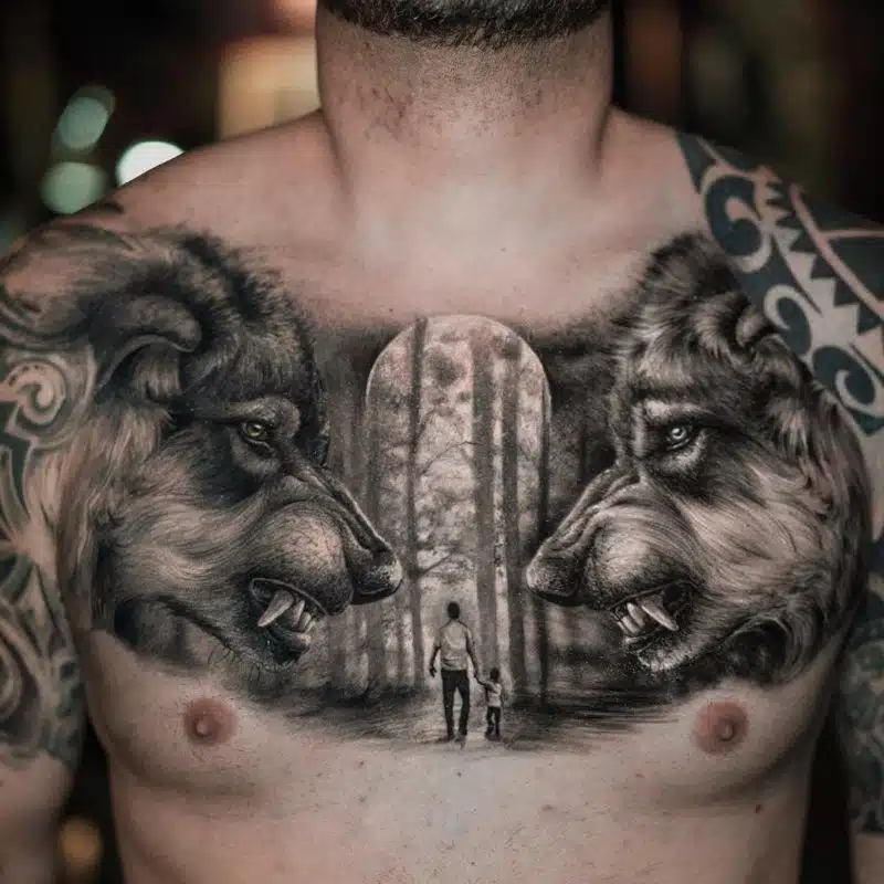 11 Chest Tiger Tattoo Ideas That Will Blow Your Mind  alexie