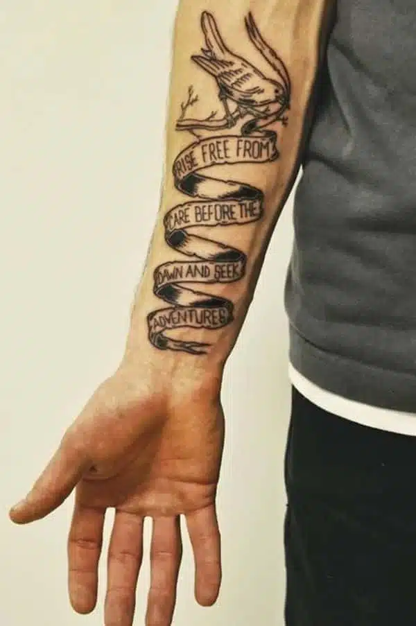 20 unique forearm tattoos ideas for men and what they mean  YENCOMGH