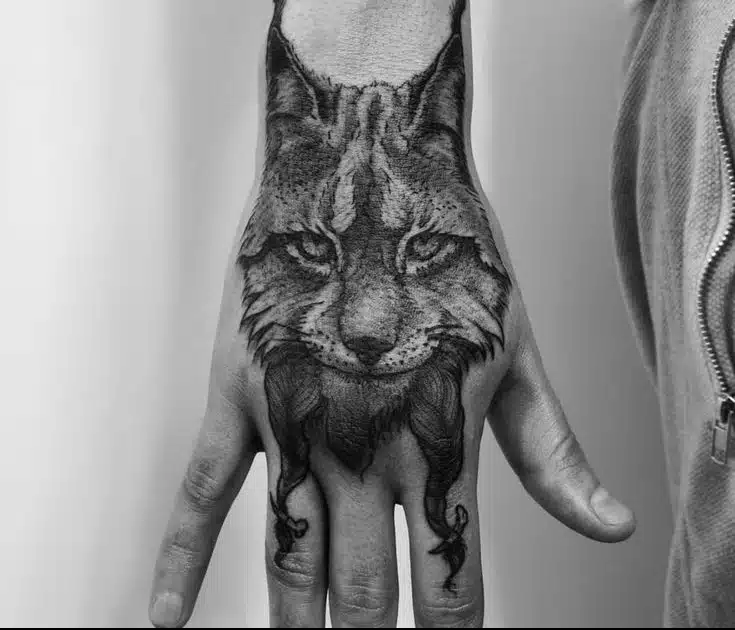 Animal Hand Tattoos