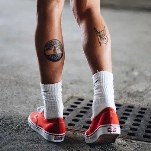 Mens Cool Upper Leg Tattoo Models  by tattolover  Medium