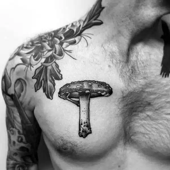 Mushrooms Tattoos for Men