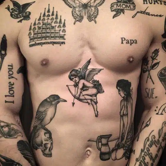 Patchwork Tattoos for Men