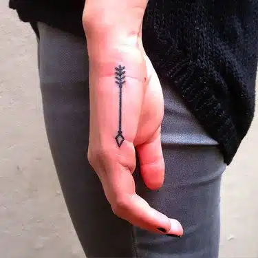 Arrow Hand Tattoos For Women