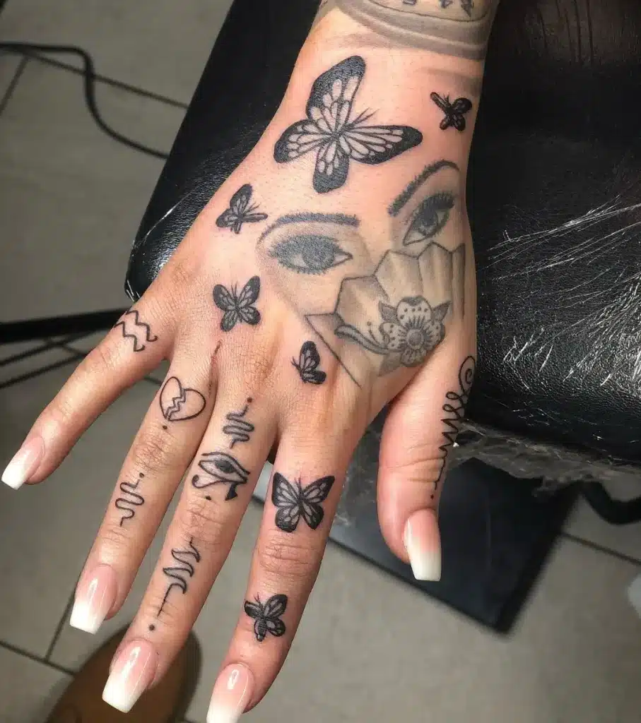 The Dreamiest Ideas Of Hand Tattoos For Women  Glaminaticom