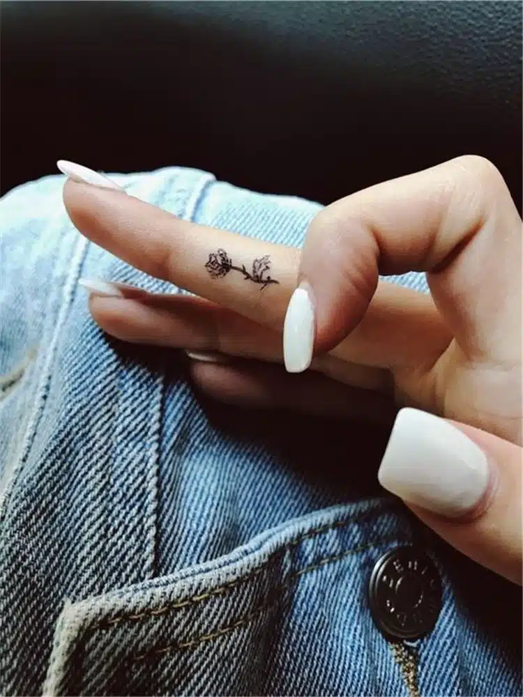 Discover more than 82 tiny inside finger tattoos super hot  thtantai2