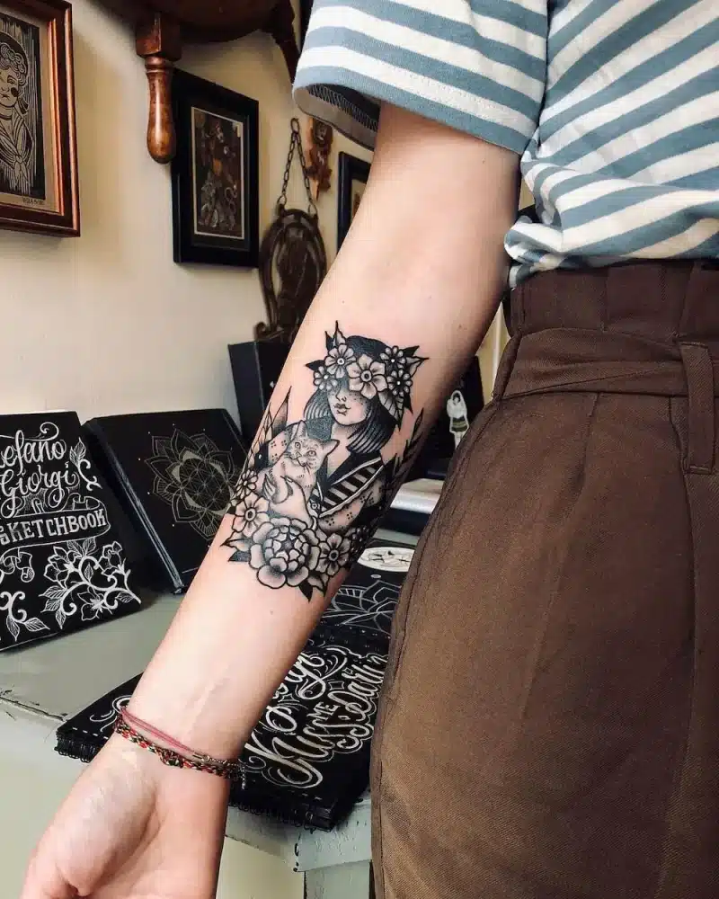30 Most Popular Forearm Tattoos for Women