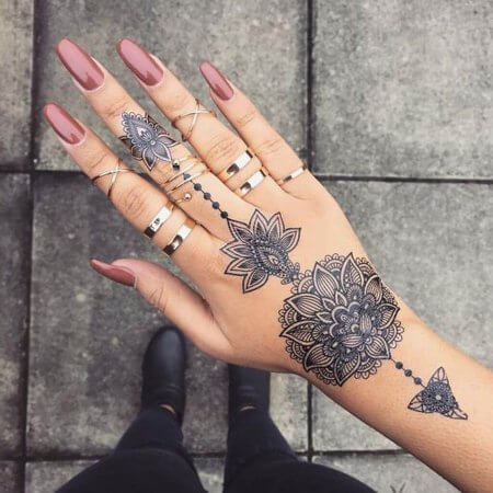 45 Simple Hand Tattoos For Girls  Beautiful Hand Tattoos For Women   Small Hand Tattoos For Girls  YouTube