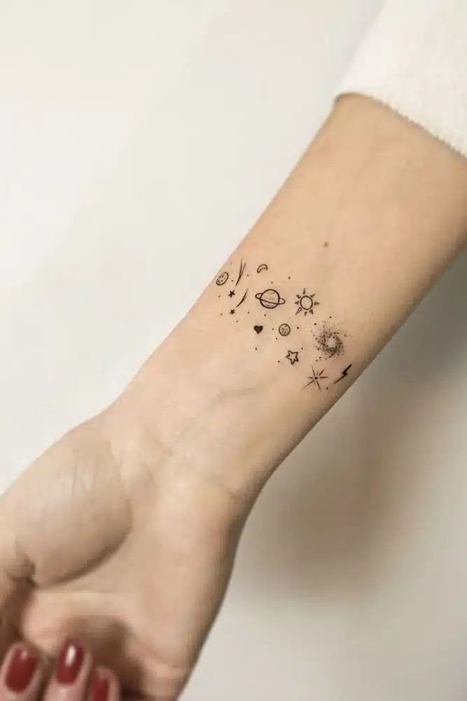 Minimalist Wrist Tattoos For Women