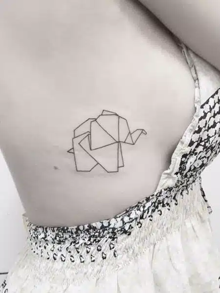Small Geometric Tattoos For Women