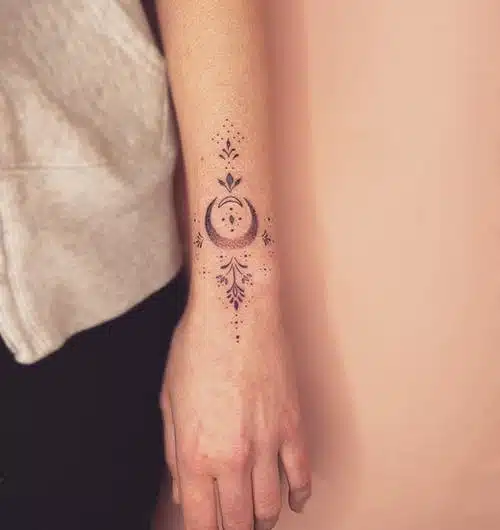 Top Of Wrist Tattoos For Women