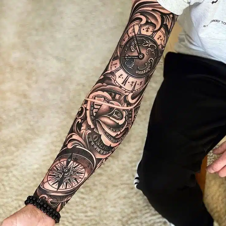 35 Most Powerful Sleeve Tattoos For Men  PROJAQK