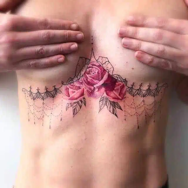 15 Underboob Tattoo Ideas for Your Next Session  Lets Eat Cake