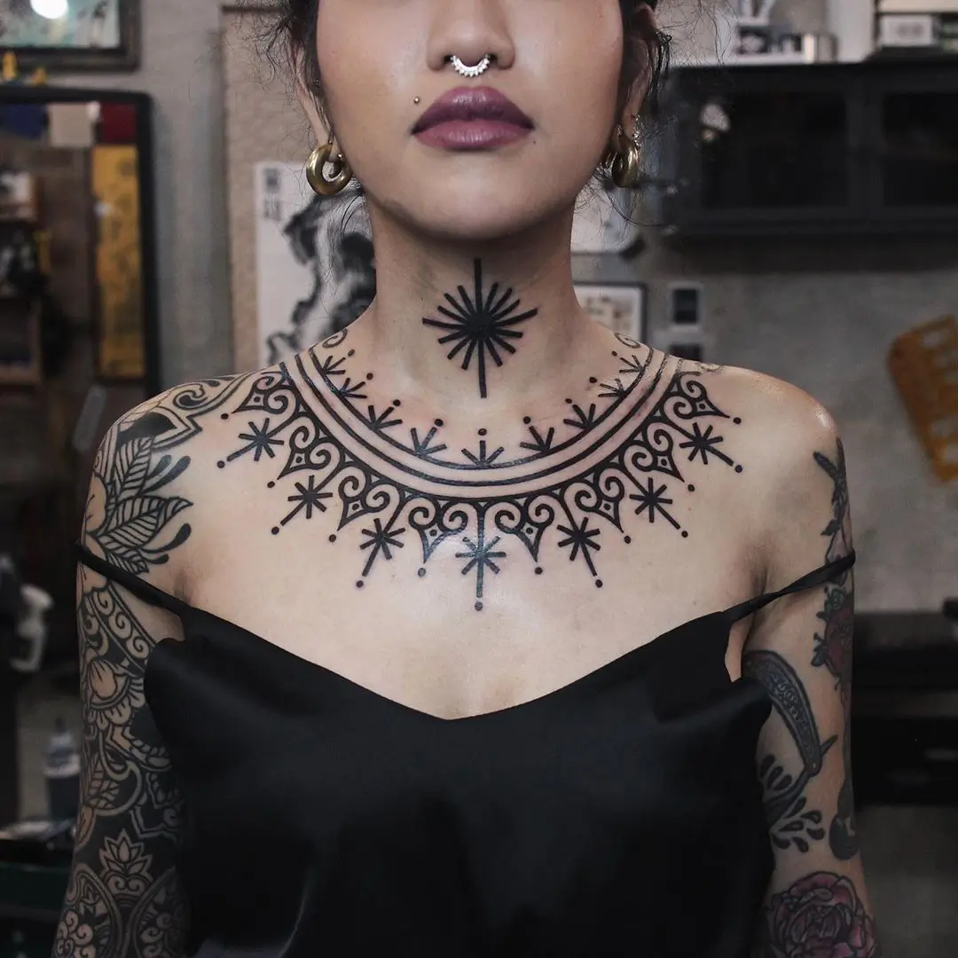 75 Best Chest Tattoos For Women That Will Make You Gulp NSFW