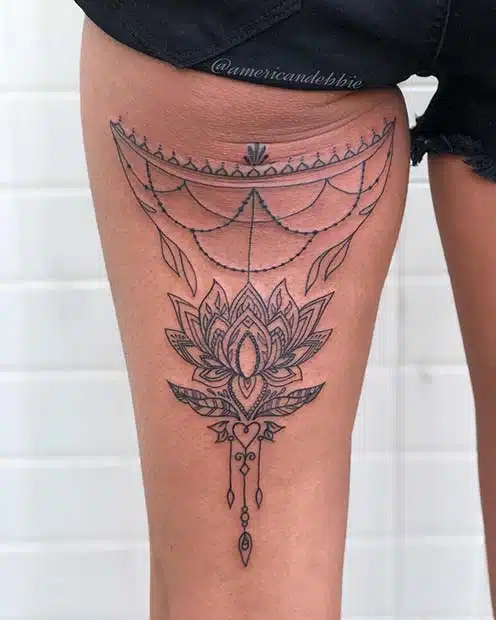 Back Of Leg Tattoos For Women
