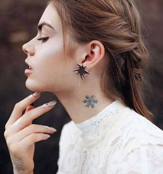 530 Neck Tattoos Women Stock Photos Pictures  RoyaltyFree Images   iStock