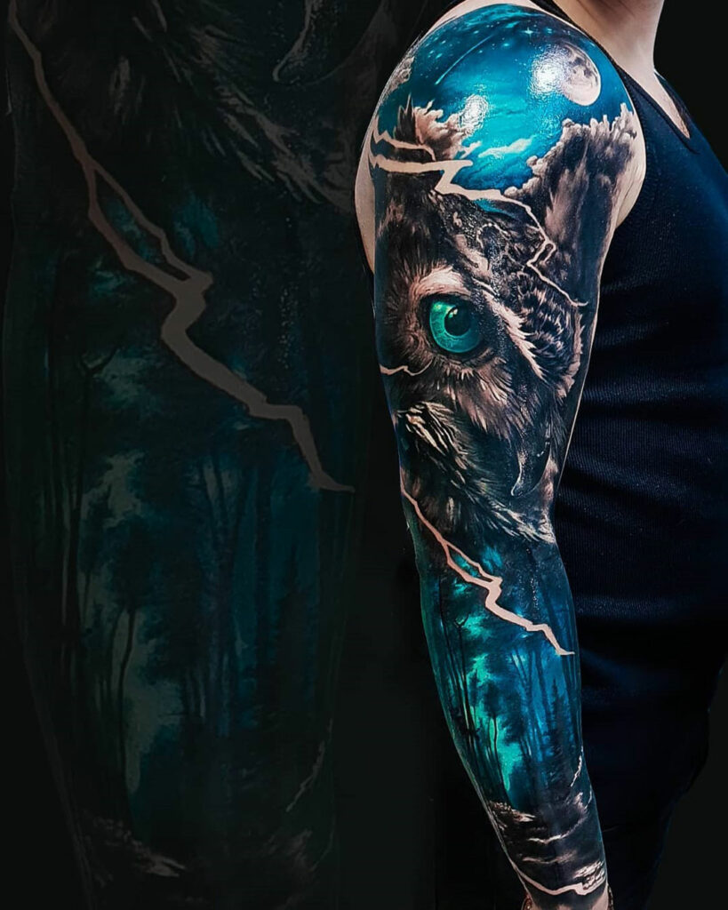 46 Mysterious Owl Tattoo Ideas Sleeve Owl Tattoo